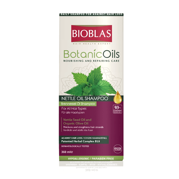 Шампоан с масло от коприва BIOBLAS NETTLE-OIL-SHAMPOO krasivabg
