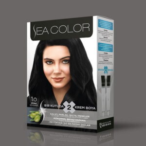 Sea Color Боя за коса 1.0 черно krasivabg