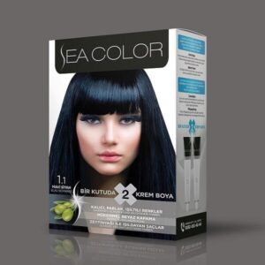 1-1 Боя за коса 1.1 синьо-черно krasivabg