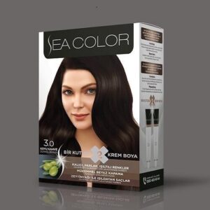 3-0 Боя за коса 3.0 тъмно-кафяво krasivabg