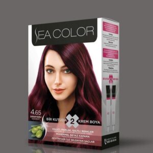4-65 Боя за коса 4.65 винено-червено krasivabg