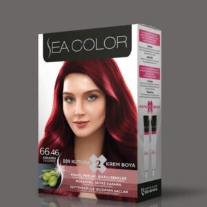 66-46 Боя за коса 66.46 огнено-червено Sea Color krasivabg