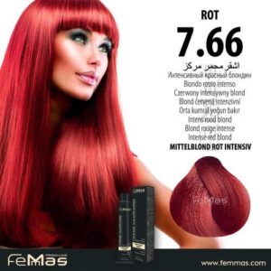 Наситено червено русо